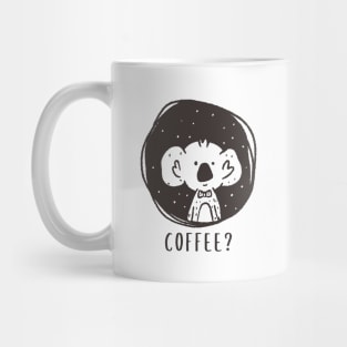 cute Koala want coffee Mug